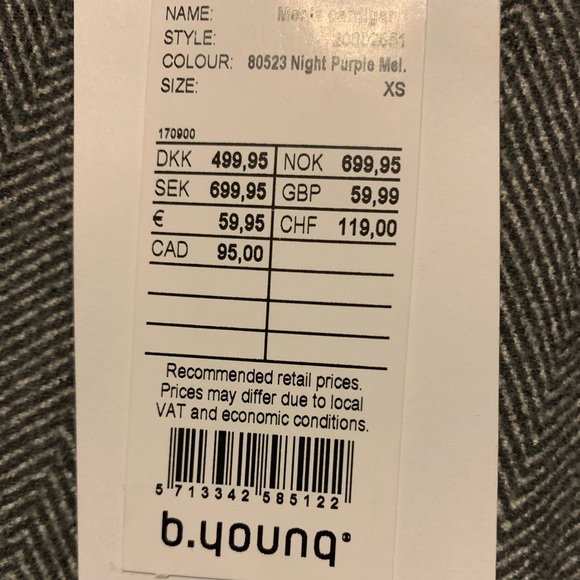 B Young Mesta Cardigan - Picture 3 of 3